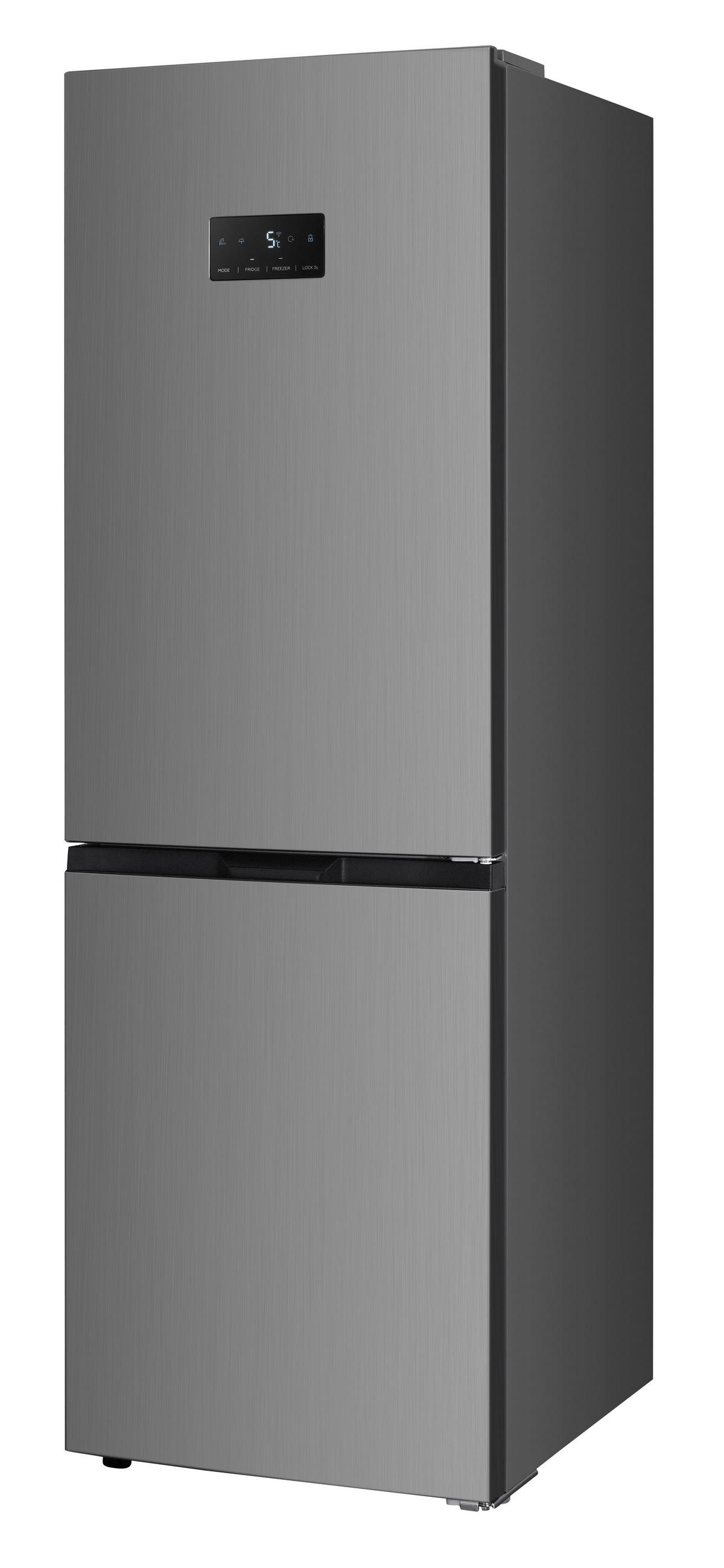 POCOline Kühl-/Gefrierkombination KGK185-323CIXD Inox B/H/T: ca. 60x185x67 cm Kühl-/Gefrierkombi KGK185-323 CIXD - Inox (60,00/185,00/67,00cm) - POCOline