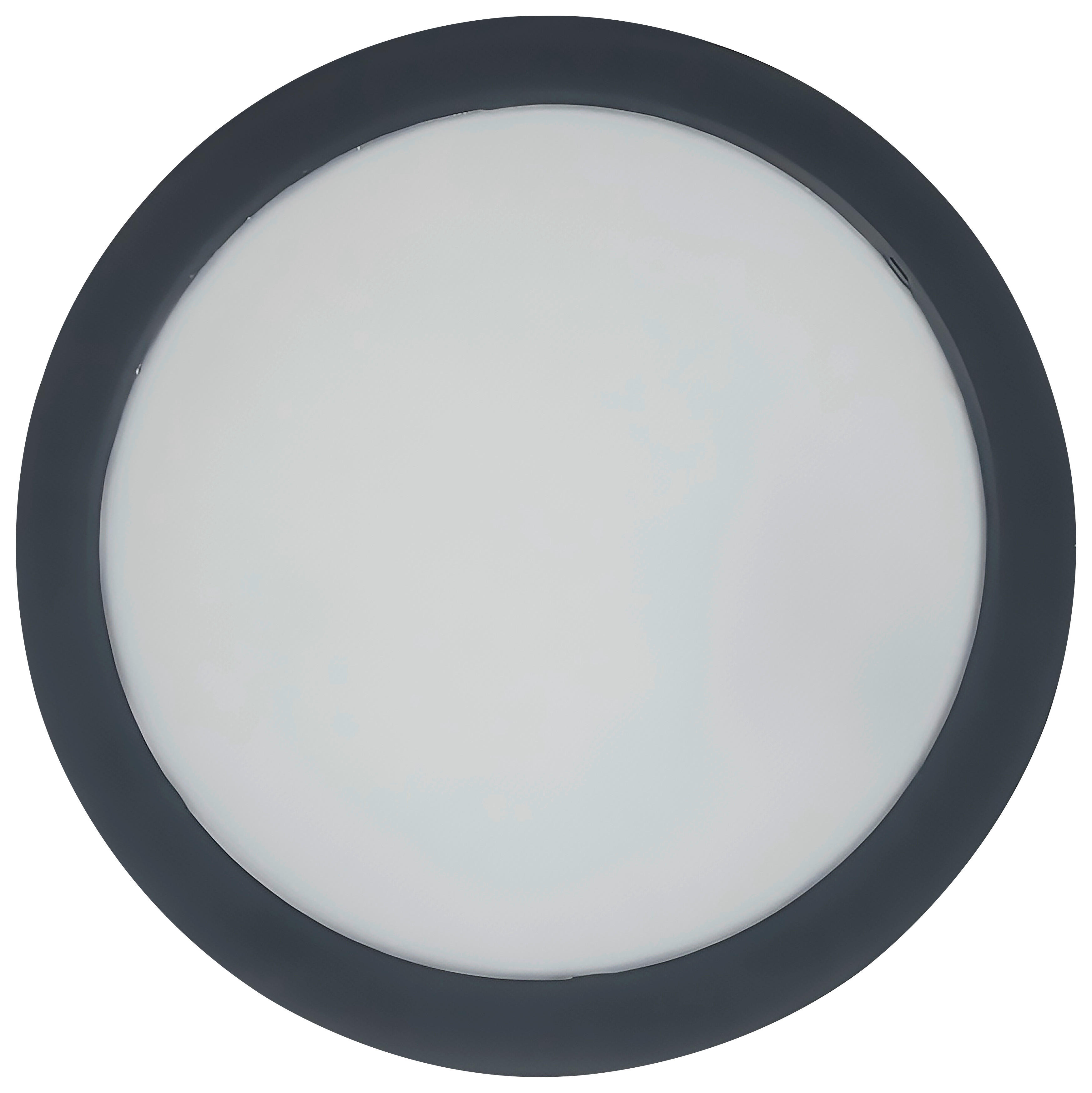 LED-Deckenleuchte schwarz Kunststoff H/D: ca. 3x28 cm LED-Deckenleuchte_Clara - schwarz (28,00/3,00cm)