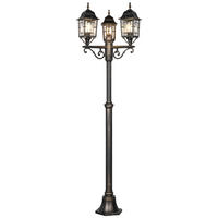 Wegeleuchte Volturno 405960328 rostfarbig H/D: ca. 200x59 cm Volturno - rostfarbig (59,00/200,00cm) - Trio