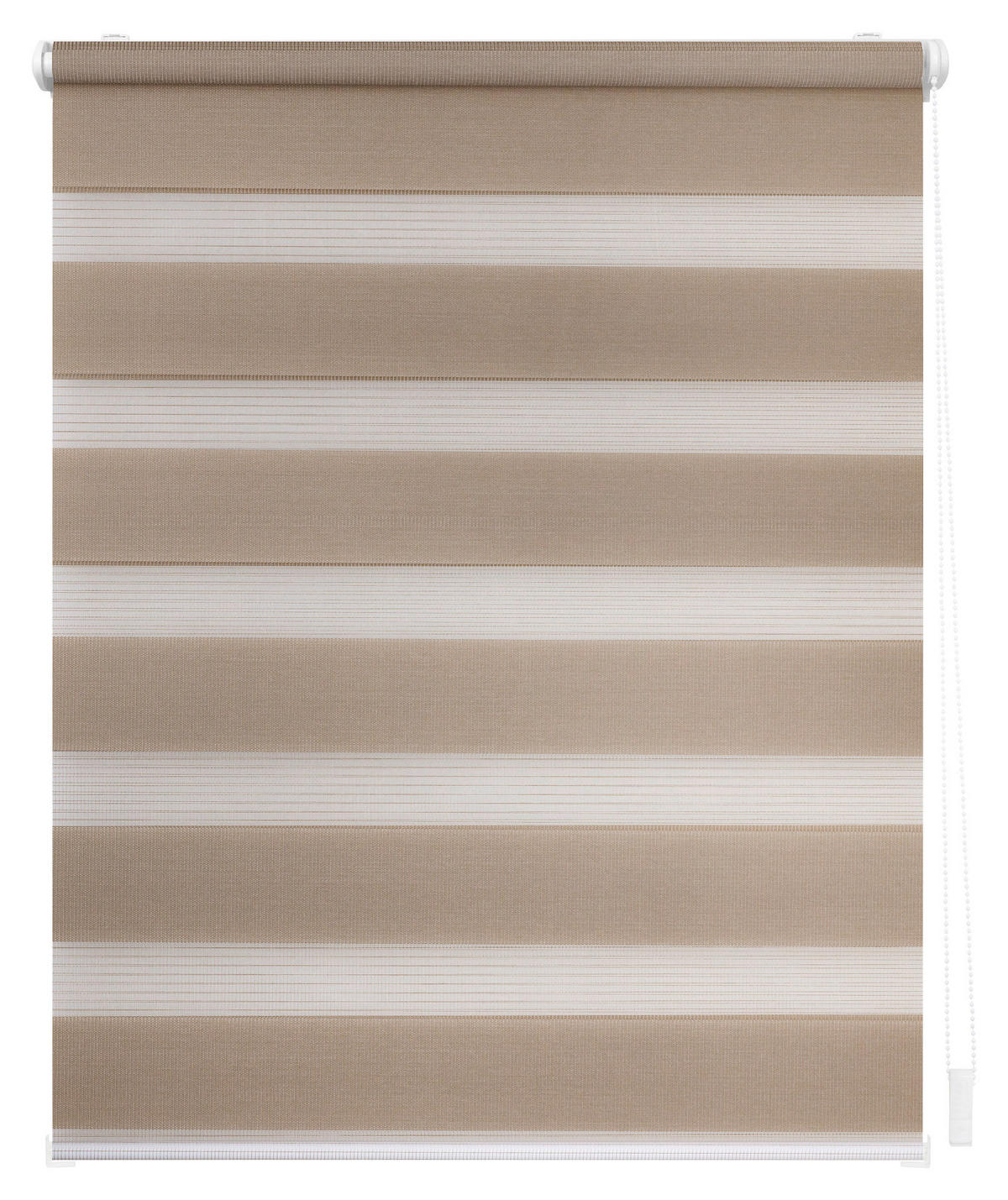 Doppelrollo Duo taupe B/L: ca. 70x220 cm Duo - taupe (70,00/220,00cm) - LICHTBLICK
