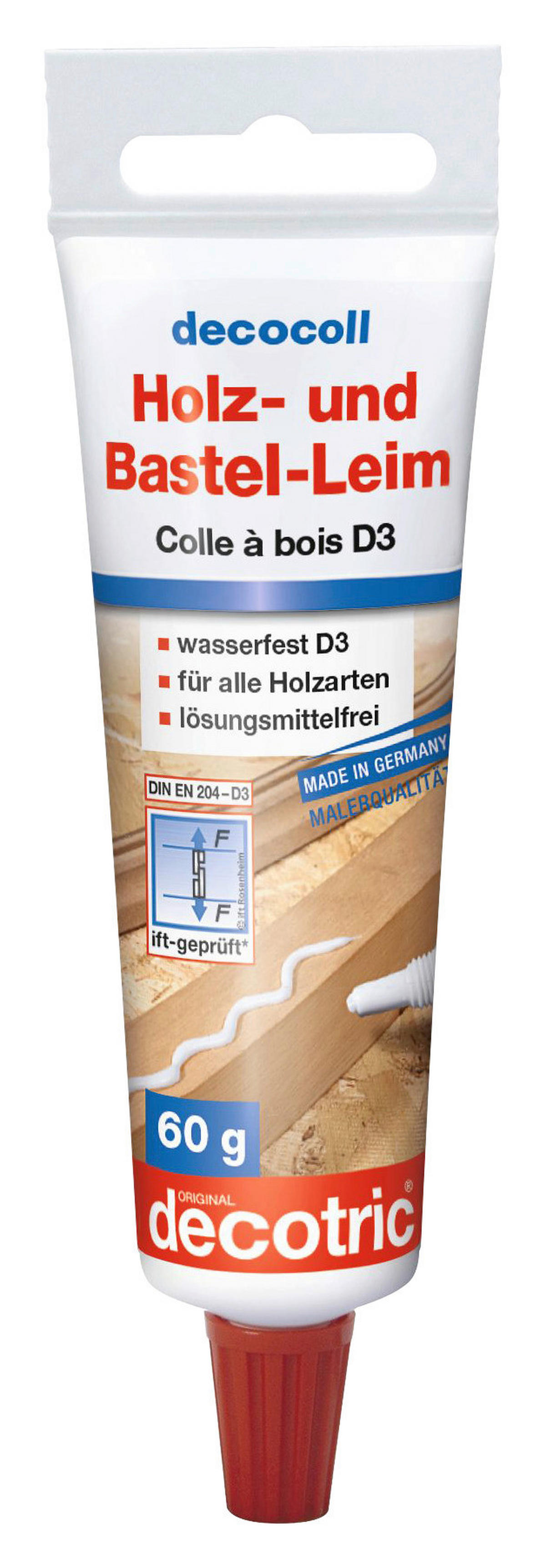 decotric Holzleim ca. 60 g Holz-/u.Bastelleim 60g - decotric