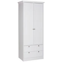 Kleiderschrank Landwood weiß B/H/T: ca. 80x200x51 cm Landwood - weiß (80,00/200,00/51,00cm)