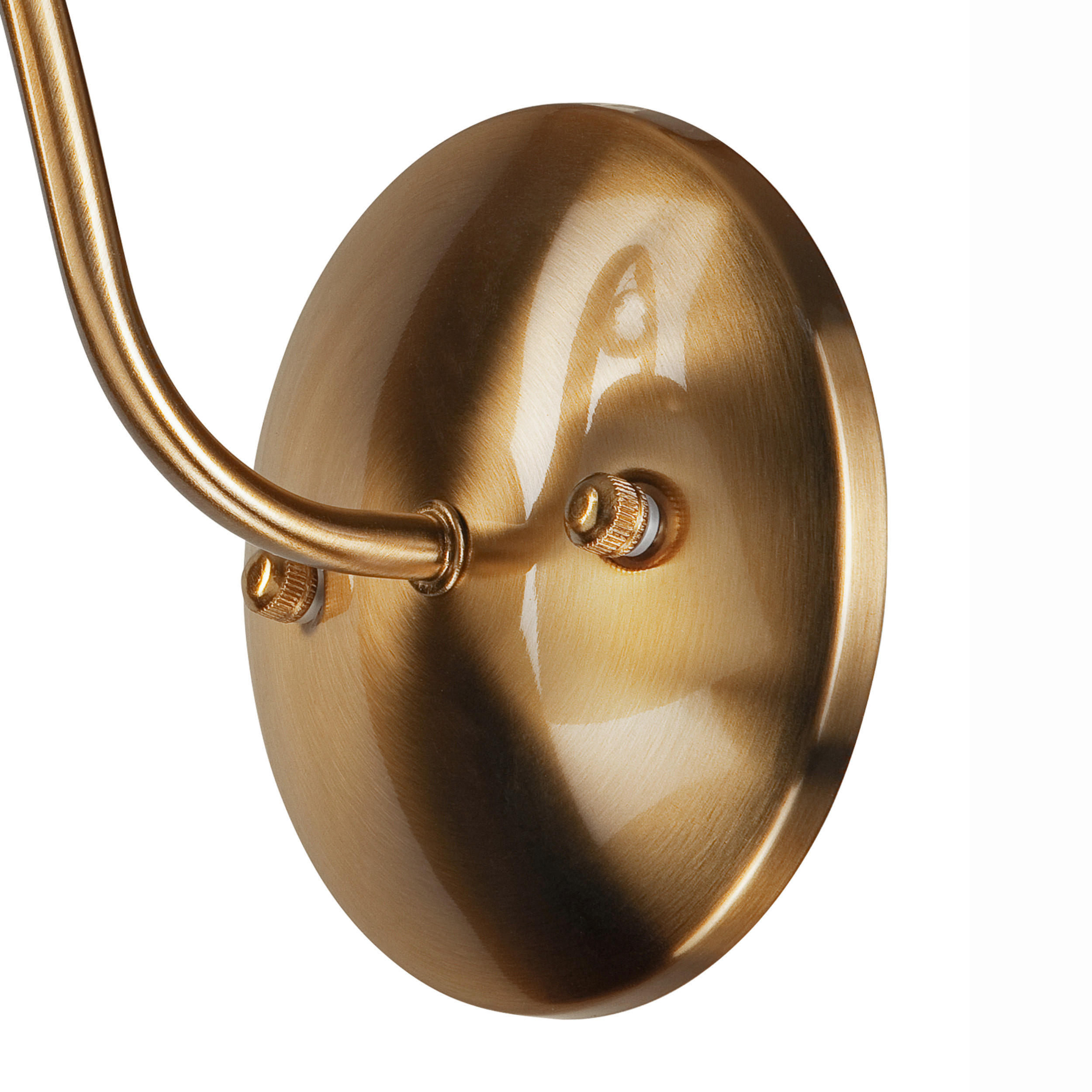 Lamkur Wandleuchte MIRANDA 43555 oxidgrün Metall Glas H/L: ca. 20x14 cm E27 1 Brennstellen Miranda - oxidgrün (14,00cm) - Lamkur