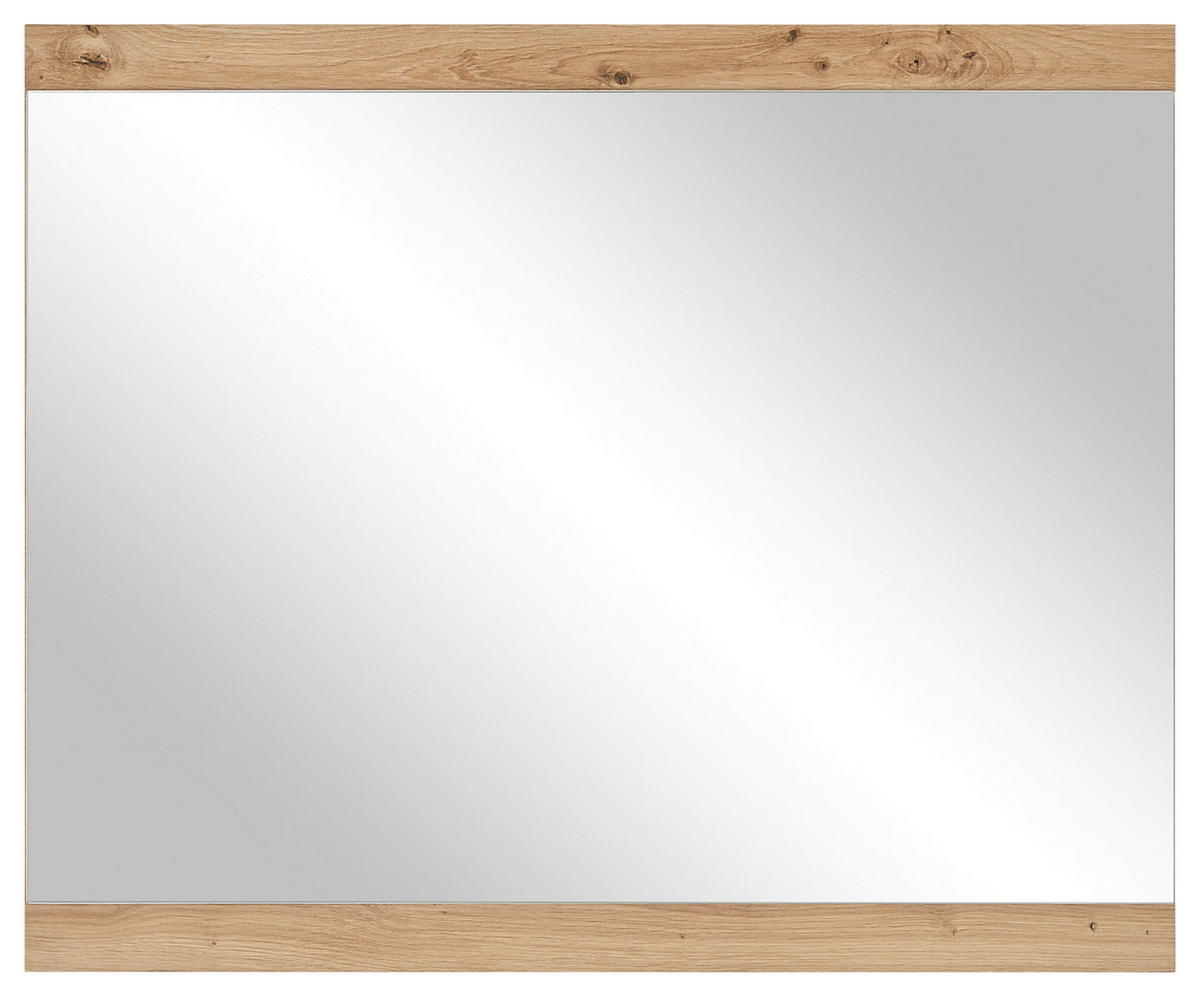 Wandspiegel Milan Eiche Artisan Nachbildung B/H/T: ca. 85x70x2 cm Milan - Eiche (85,00/70,00/2,00cm)