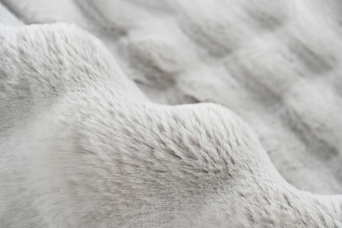 Kayoom Hochflorteppich Harmony 825 silber B/H/L: ca. 120x4x170 cm Harmony 825 - silber (170,00/120,00/4,00cm) - Kayoom
