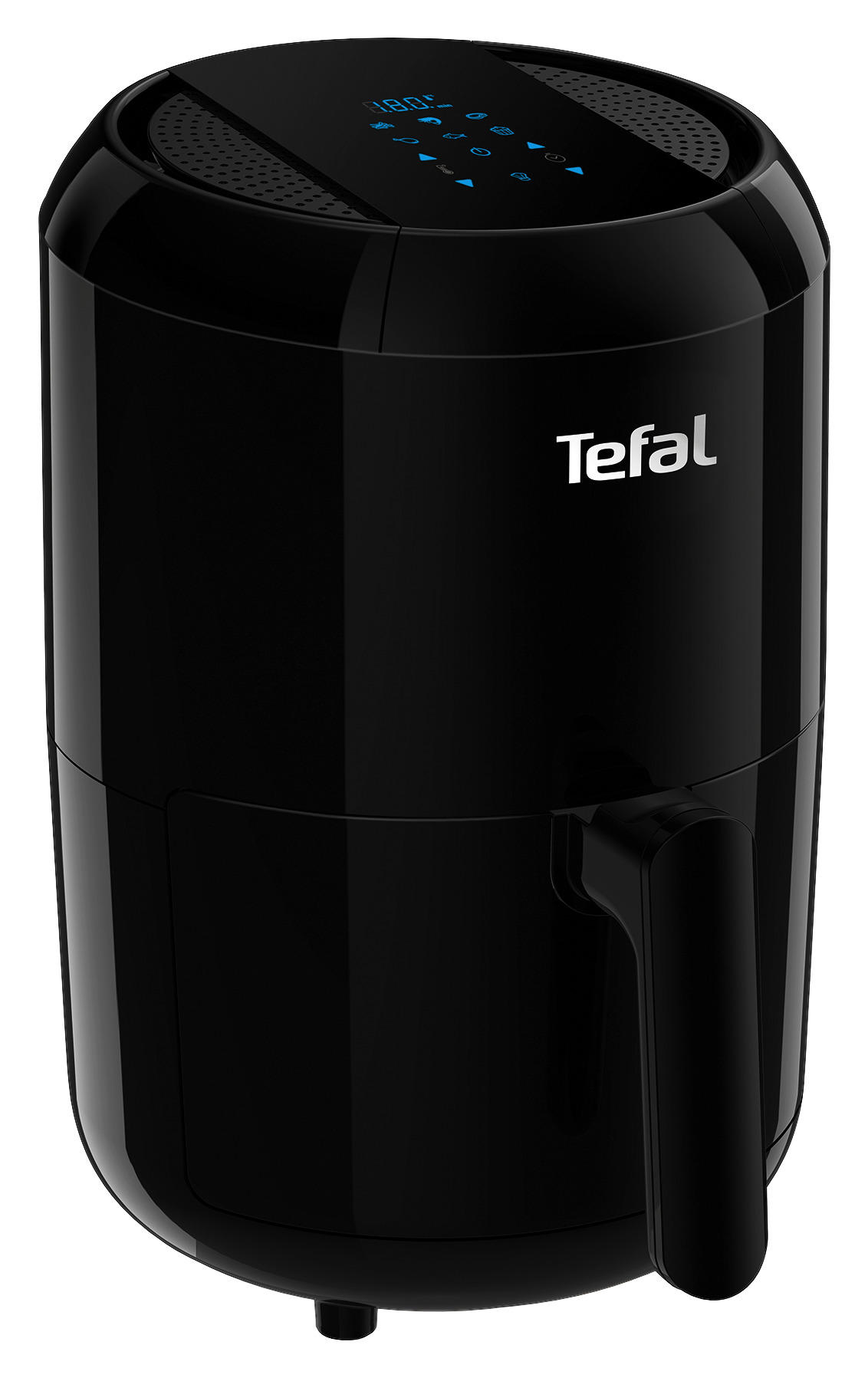 Tefal Heißluftfritteuse EY3018 schwarz Kunststoff ca. 1,6 l Heißluftfritteuse EY3018 - schwarz (1,60l)