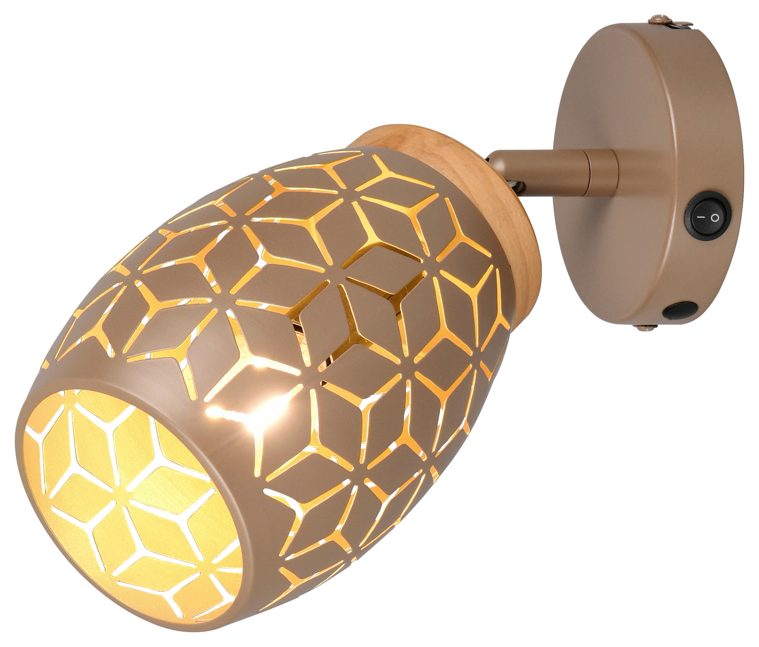 Reality Leuchten Spots B/H: ca. 12x27 cm E14 1 Brennstellen Spot_Bidar_1 - (12,00/27,00cm) - Reality Leuchten