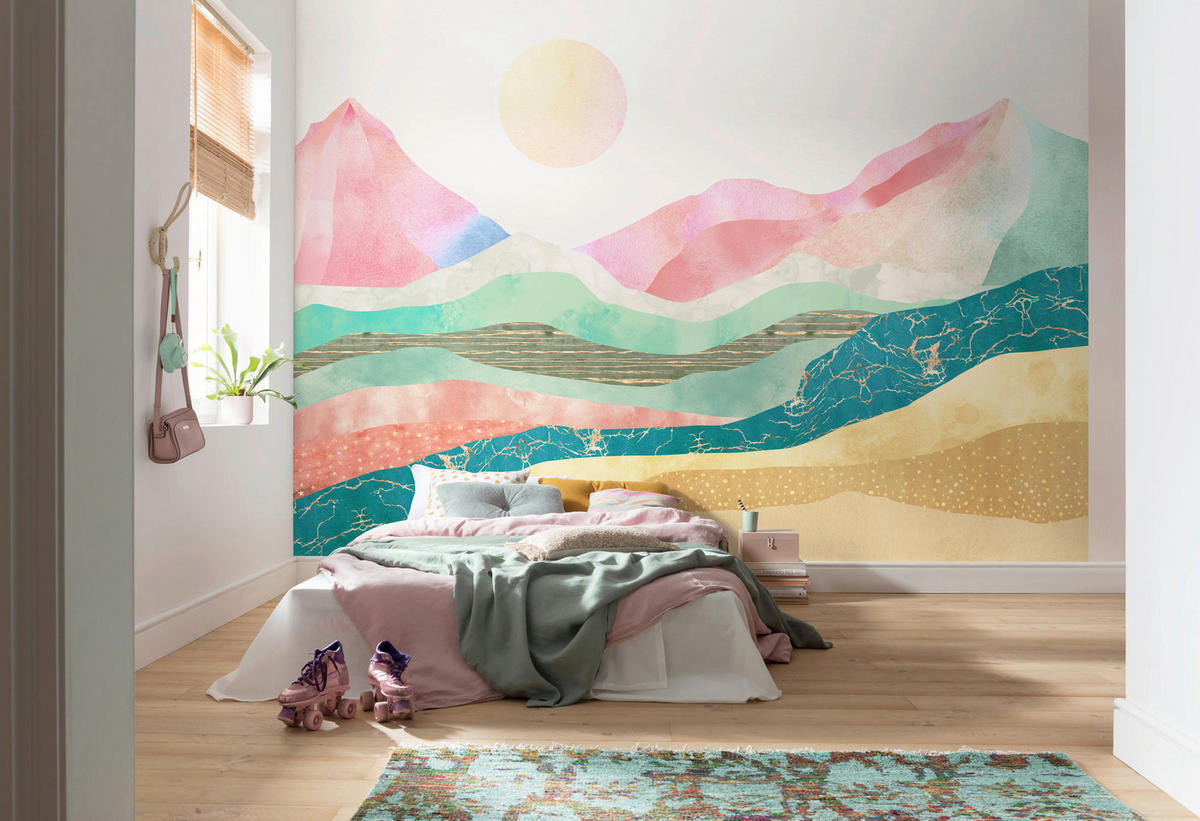 Komar Fototapete Holy Mountain Landschaft B/L: ca. 350x250 cm Holy Mountain - (350,00/250,00cm) - Komar