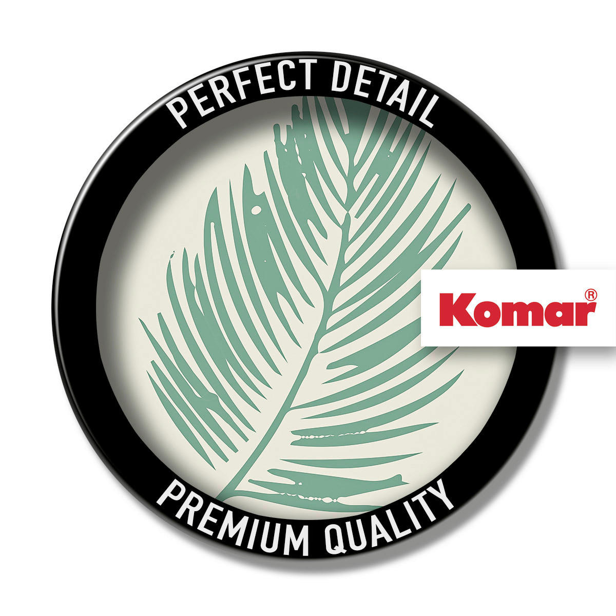Komar Poster Winter Tropics Black Panther Palm L Blätter B/L: ca. 40x50 cm Winter Tropics Black Panther Palm L - (40,00/50,00cm) - Komar