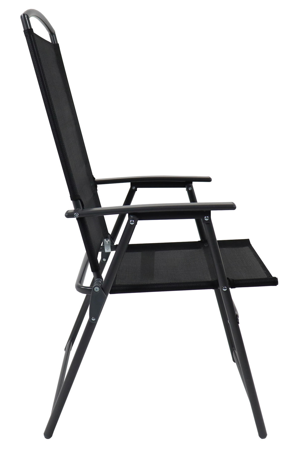 VCM Gartenstuhl-Set anthrazit Aluminium B/H/T: ca. 61x105x56 cm Gartenstuhlset - anthrazit (61,00/105,00/56,00cm) - VCM