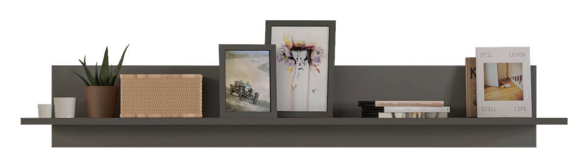 Wandboard Freno grau matt B/H/T: ca. 140x22x22 cm Freno - grau (140,00/22,00/22,00cm) - xonox.home