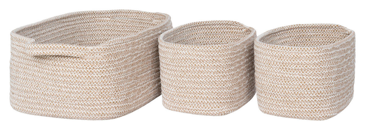 Housenordic Aufbewahrungskorb Teixo beige Baumwolle Teixo - beige - Housenordic