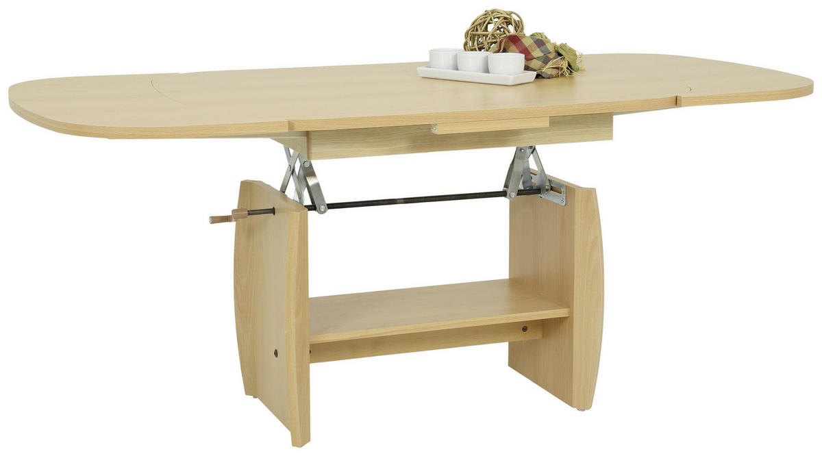 Hela Couchtisch MICHAEL III buche Holzwerkstoff B/H/T: ca. 90x52x68 cm MICHAEL III - buche (90,00/52,00/68,00cm) - Hela