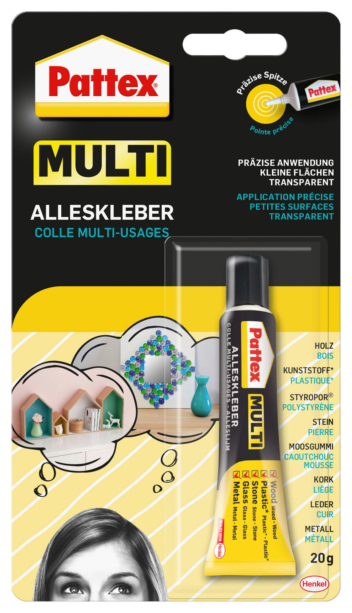 Pattex Alleskleber Multi ca. 20 g Multi - Pattex
