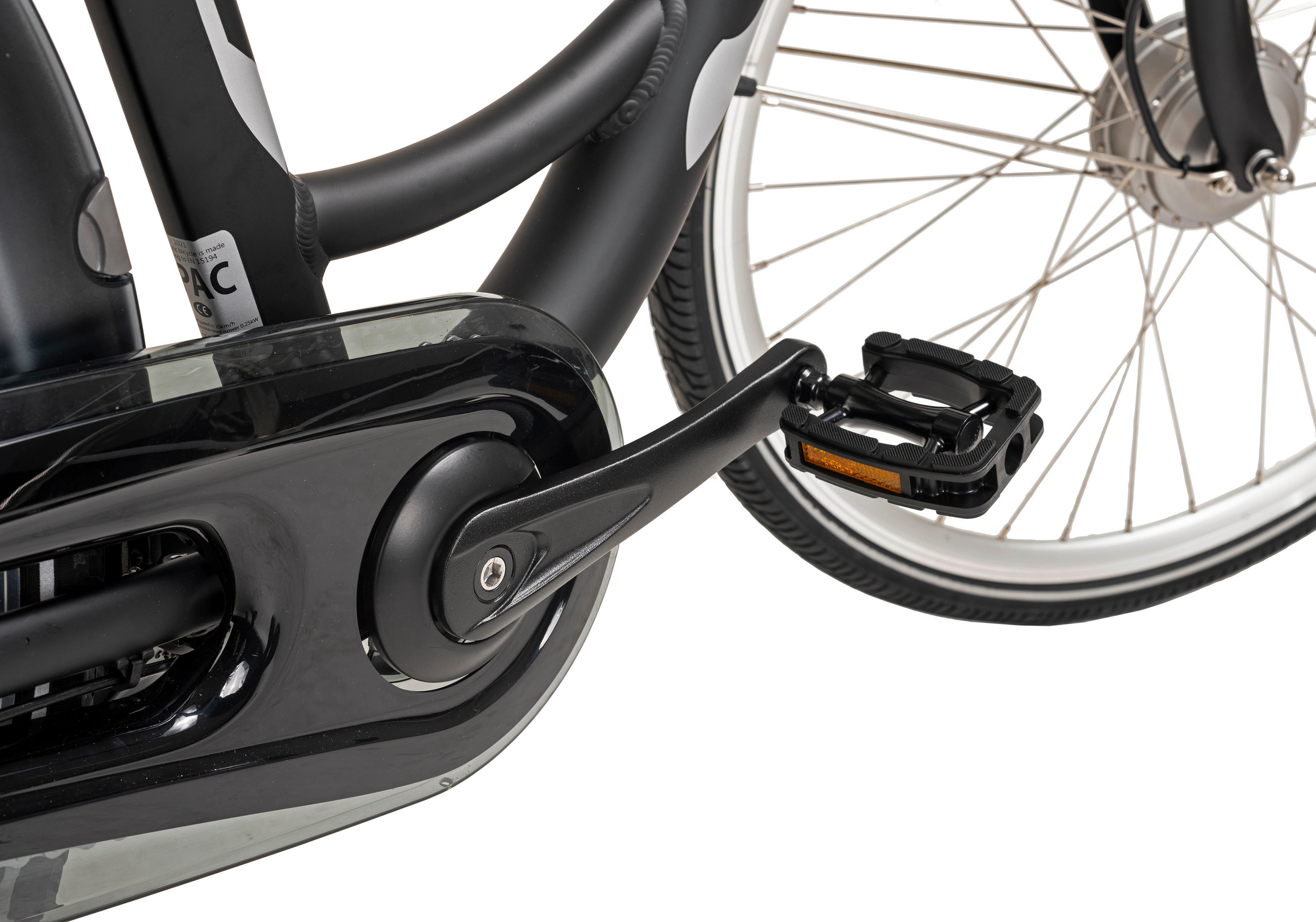 VOGUE BIKE E-Citybike Basic Basic 28 Zoll Rahmenhöhe 48 cm 3 Gänge schwarz schwarz ca. 250 W ca. 28 Zoll Basic - schwarz - VOGUE BIKE