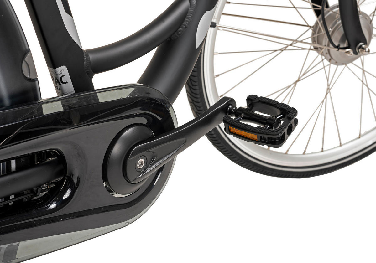 VOGUE BIKE E-Citybike Basic Basic 28 Zoll Rahmenhöhe 48 cm 3 Gänge schwarz schwarz ca. 250 W ca. 28 Zoll Basic - schwarz - VOGUE BIKE