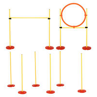 PawHut Agility gelb Kunststoff B/H/L: ca. 128x100x23 cm Agility - gelb (23,00/128,00/100,00cm) - PawHut