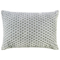 Dekokissen Wabe Wabe - silber (70,00/50,00cm) - POCOline