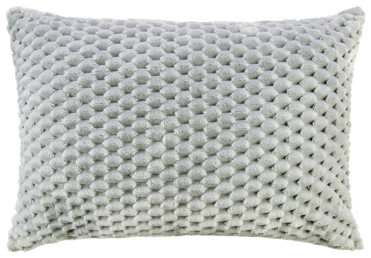 Dekokissen Wabe Wabe - silber (70,00/50,00cm) - POCOline