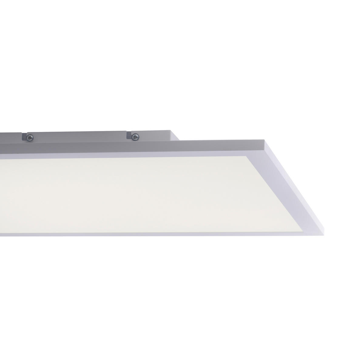 Just Light LED-Deckenpanel FLAT 14531-16 weiß Kunststoff Metall B/H/T: ca. 45x5,6x45 cm 1 Brennstellen FLAT - weiß (45,00/5,60/45,00cm) - Just Light