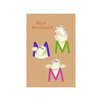 Komar Poster ABC Animal M Buchstaben B/L: ca. 30x40 cm ABC Animal M - (30,00/40,00cm) - Komar
