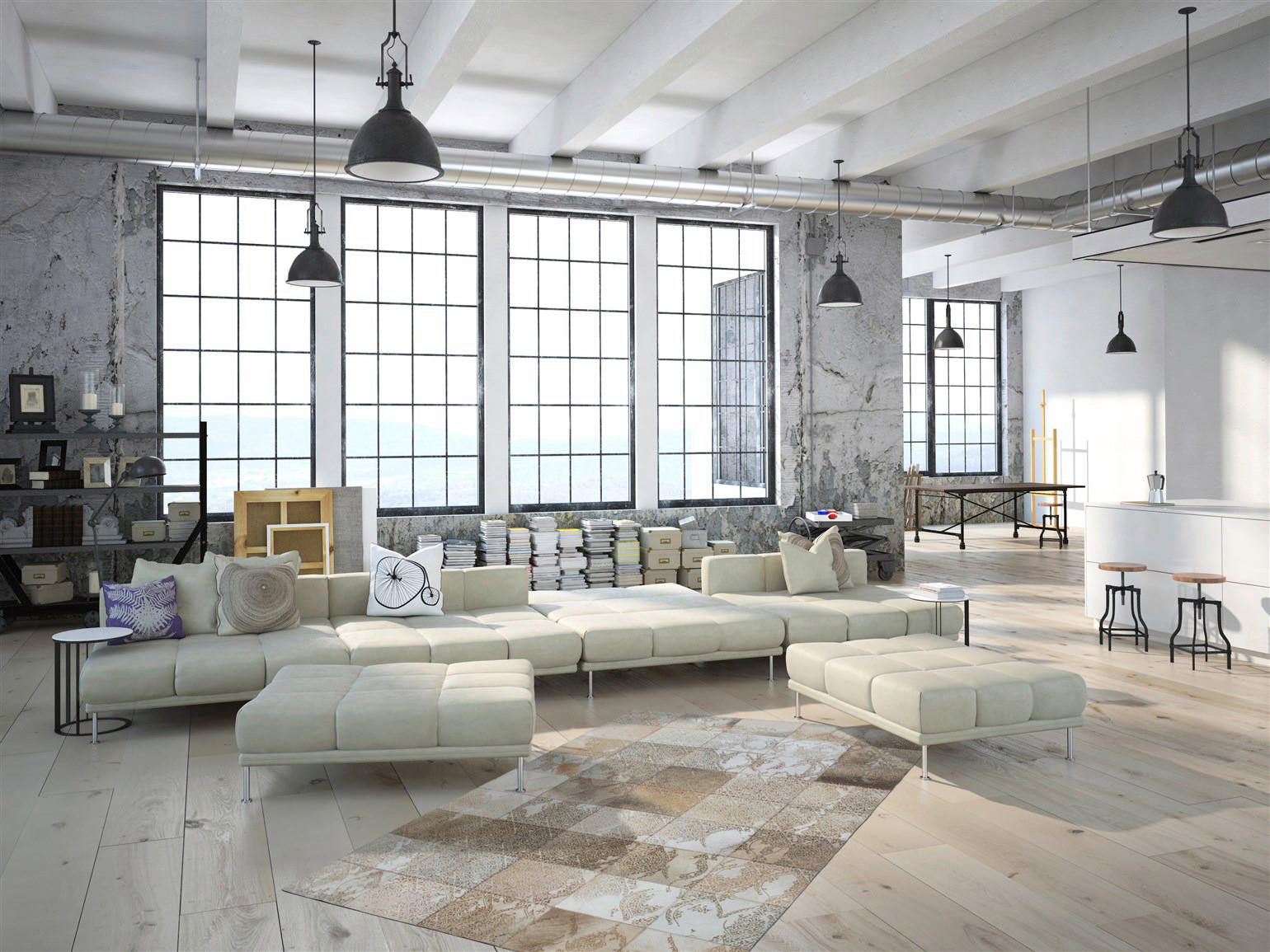 Kayoom Kurzflorteppich Cobra 343 beige B/L: ca. 200x300 cm Cobra 343 - beige (200,00/300,00cm) - Kayoom