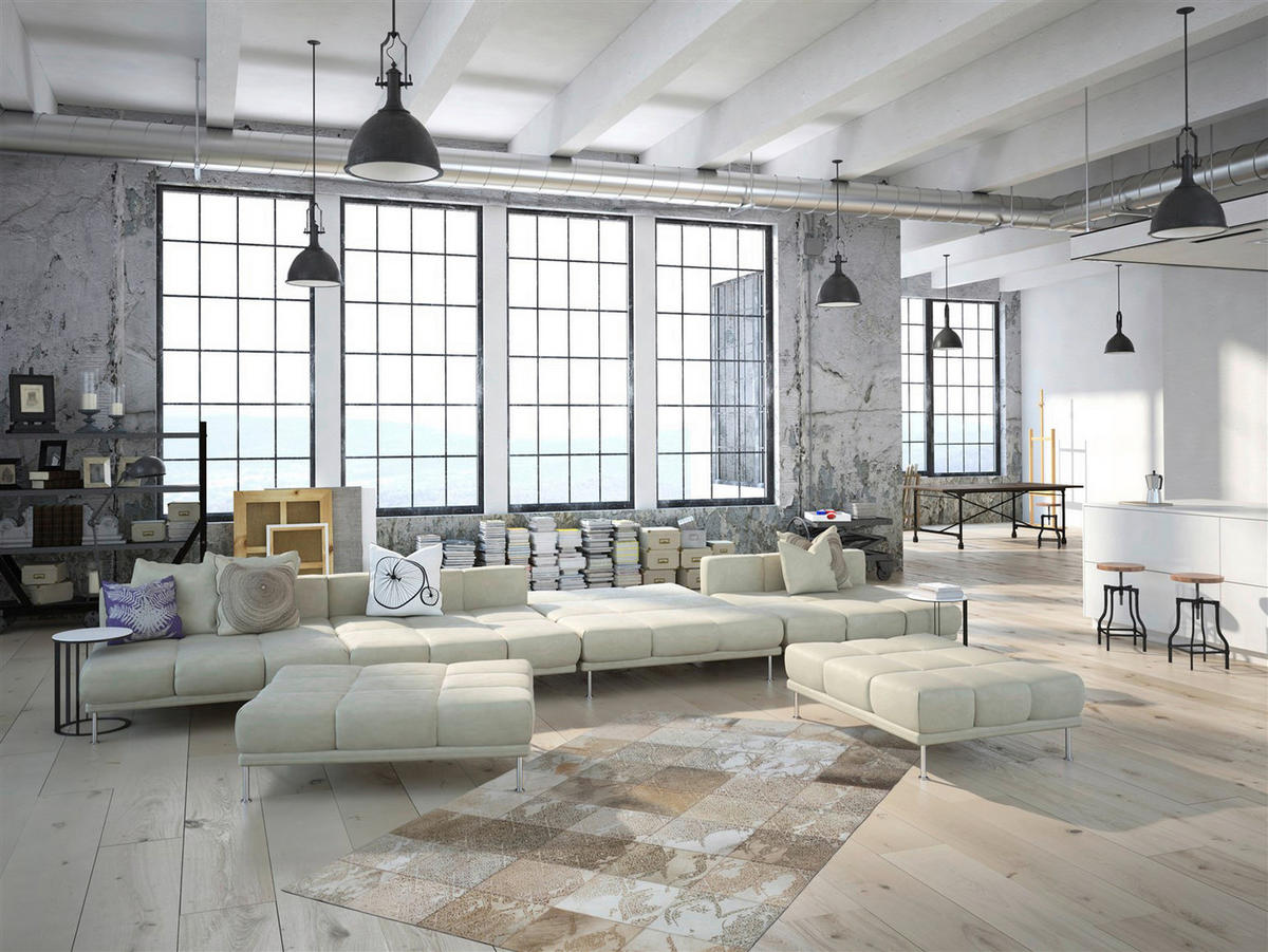 Kayoom Kurzflorteppich Cobra 343 beige B/L: ca. 200x300 cm Cobra 343 - beige (200,00/300,00cm) - Kayoom