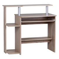Computertisch Eiche Sonoma Nachbildung B/H/T: ca. 94x90,5x48,5 cm Computertisch - Eiche (94,00/90,50/48,50cm) - Wohnling