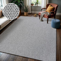 Sanat Teppich LORA PLUS schwarz B/L: ca. 140x200 cm LORA PLUS - schwarz/grau (140,00/200,00cm) - Sanat