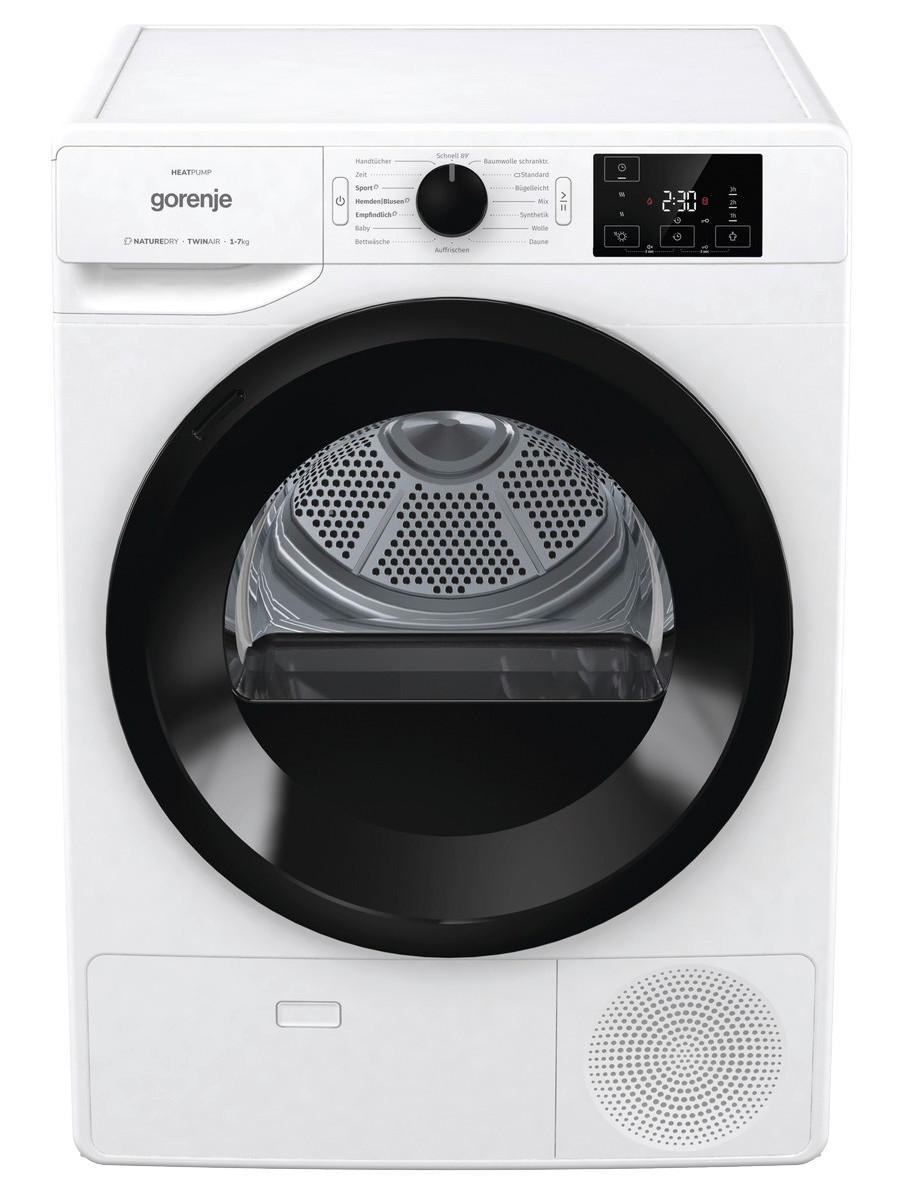 Gorenje Wärmepumpentrockner DNE72/GN weiß B/H/T: ca. 60x85x63 cm ca. 7 kg