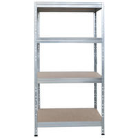 Ar shelving Schwerlaststeckregal verzinkt B/H/T: ca. 75x100x35 cm Schwerlaststeckregal 180x75x35cm - verzinkt (75,00/100,00/35,00cm) - Ar shelving