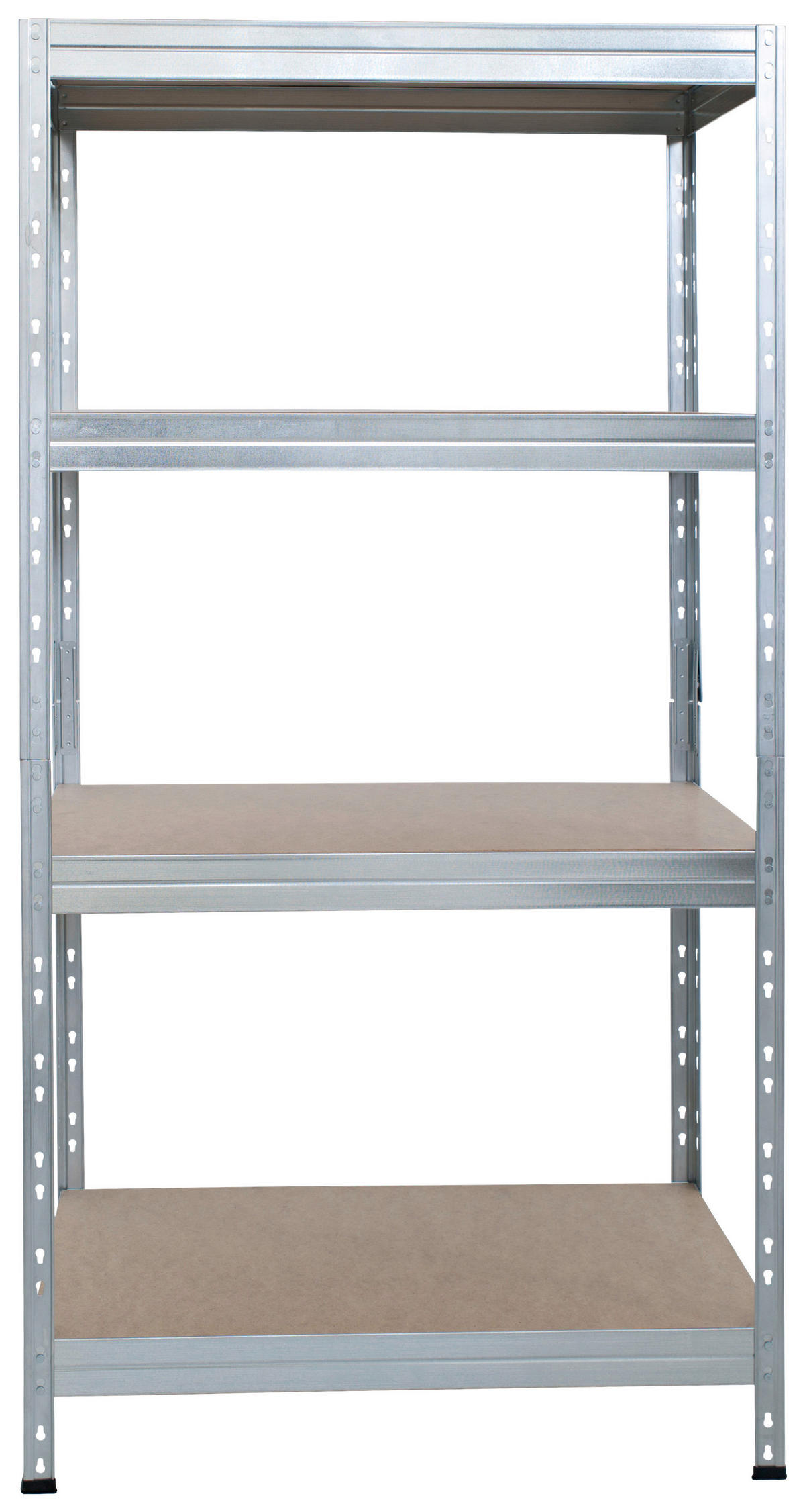 Ar shelving Schwerlaststeckregal verzinkt B/H/T: ca. 75x100x35 cm Schwerlaststeckregal 180x75x35cm - verzinkt (75,00/100,00/35,00cm) - Ar shelving