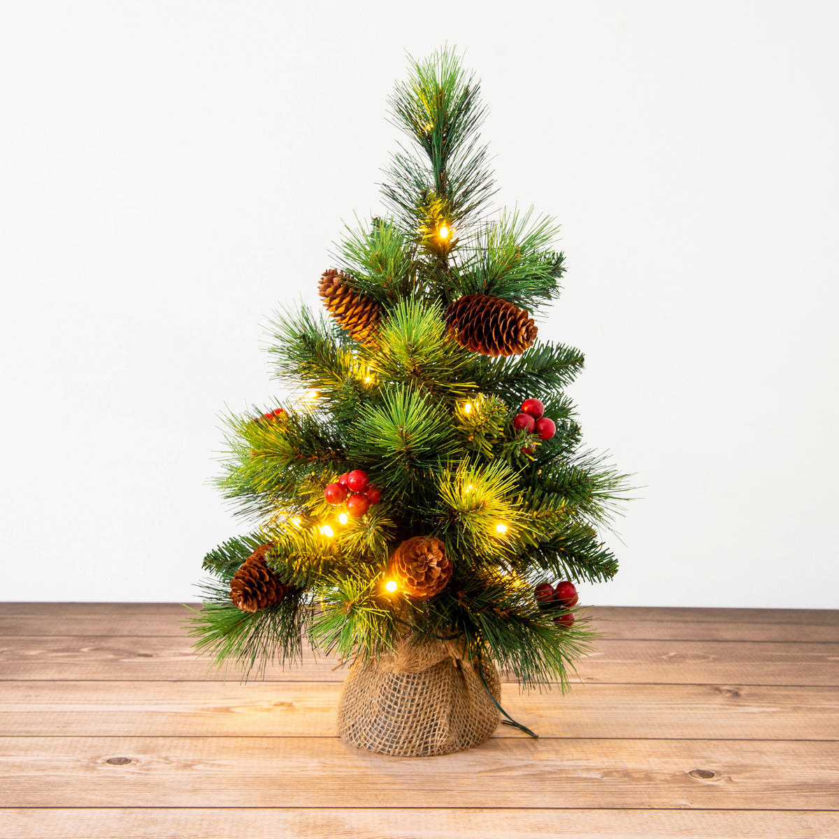 Näve Leuchten LED-Baum LED-Weihnachtsbaum - grün (45,00cm) - Näve Leuchten