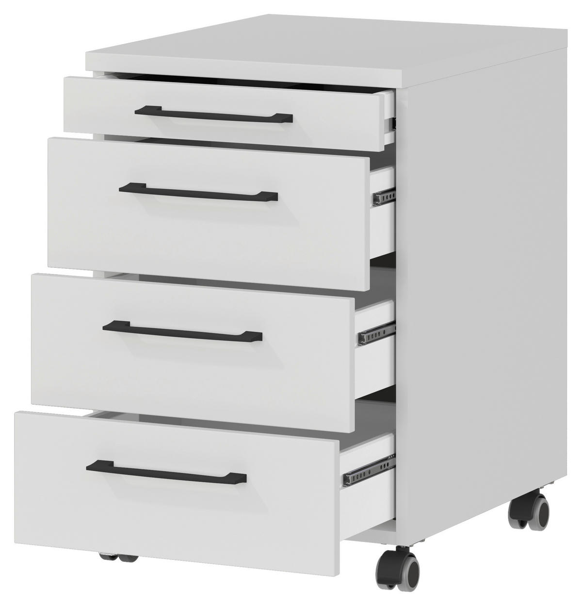 Rollcontainer 4251-69 Lichtgrau B/H/T: ca. 42x61x49 cm 4251-69 - Lichtgrau (42,00/61,00/49,00cm) - Germania