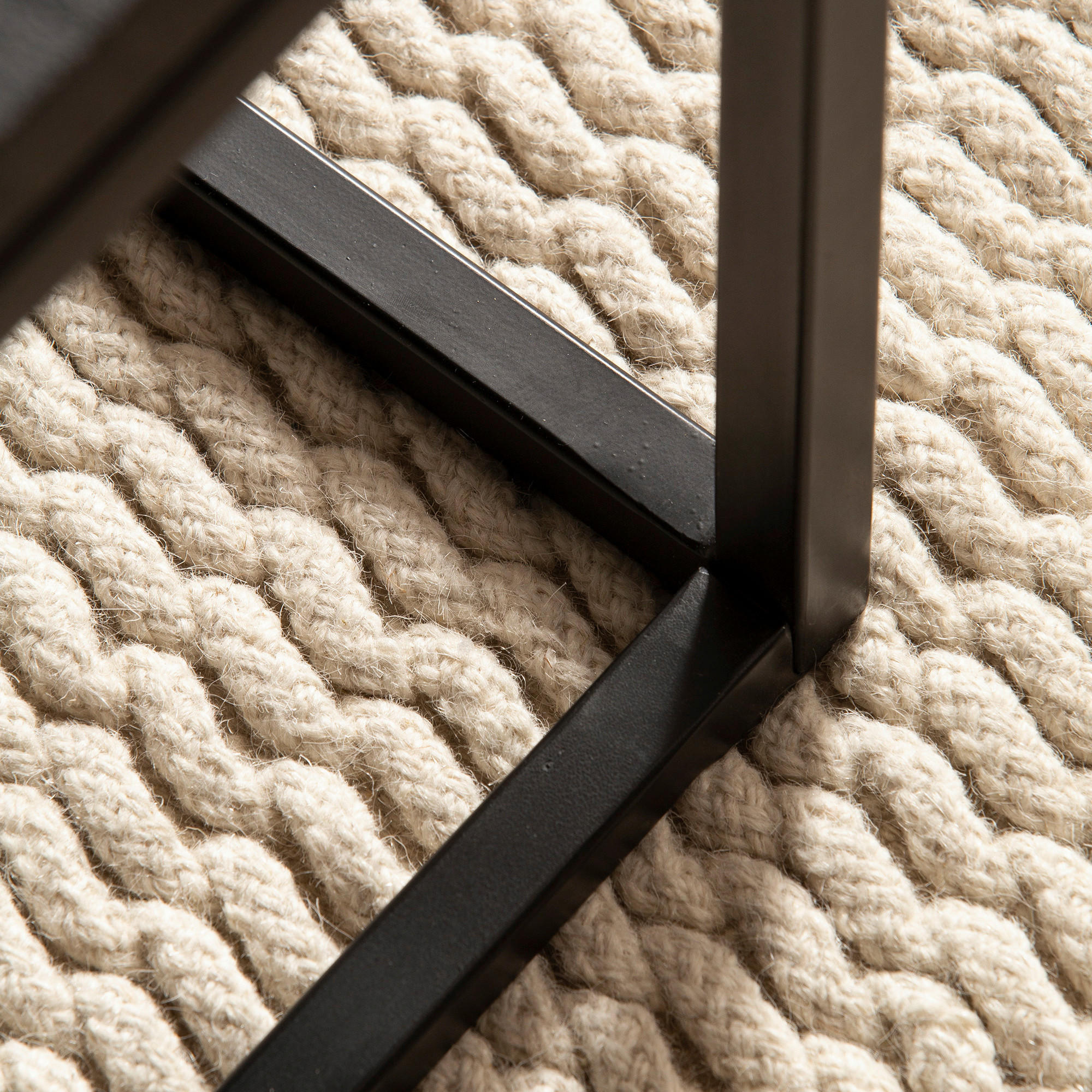 Couchtisch schwarz B/H/T: ca. 120x40x60 cm Couchtisch - schwarz (120,00/40,00/60,00cm) - Wohnling