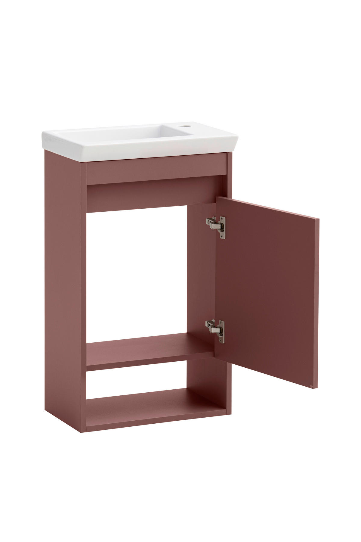 Badezimmer-Set Avio mauve B/H/T: ca. 45,5x80x27,5 cm Avio - mauve (45,50/80,00/27,50cm) - Schildmeyer