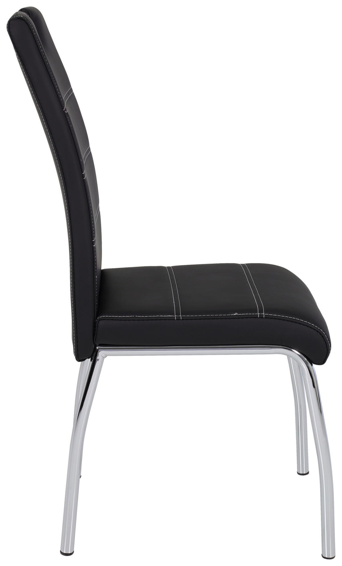 Stuhl Susi 2er Set schwarz Kunstleder B/H/T: ca. 44x98x61 cm Susi 2er Set - schwarz (44,00/98,00/61,00cm) - Hela