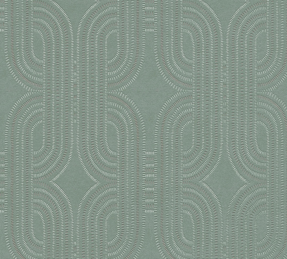 A.S.Création Vliestapete grün braun blau B/H/D: ca. 53x1005x9,5 cm Vliestapete - blau/braun (9,50/1005,00cm) - A.S.Creation