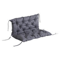 Outsunny Bankauflage Bankauflage - grau (98,00/100,00/8,00cm) - Outsunny