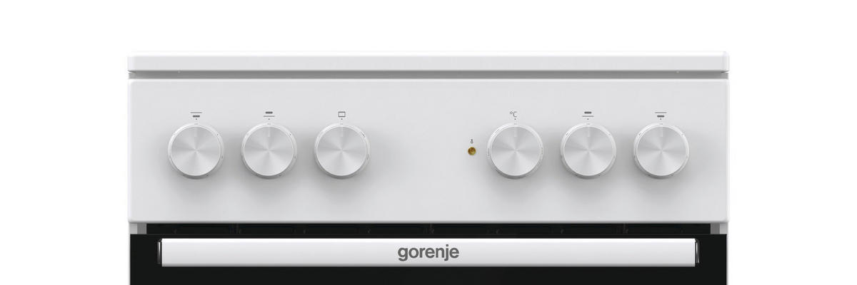 Gorenje Stand-Elektroherd GEC5A22WG weiß B/H/T: ca. 50x85x60 cm Stand-Elektroherd GEC5A22WG - weiß (50,00/85,00/60,00cm) - Gorenje