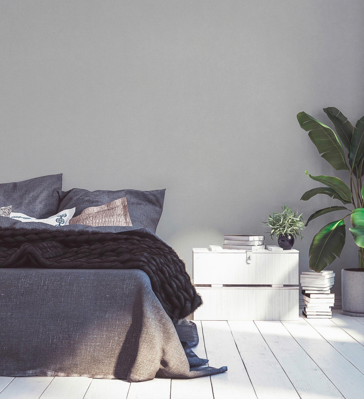 A.S.Création Vliestapete grau B/H/D: ca. 53x1500x10,8 cm Vliestapete - grau (10,80/1500,00cm) - A.S.Creation