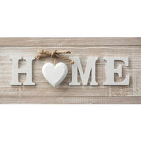 Bönninghoff Keilrahmenbild Home B/H/L: ca. 33x2x70 cm Keilrahmenbild 33x70cm - (70,00/33,00/2,00cm) - Bönninghoff