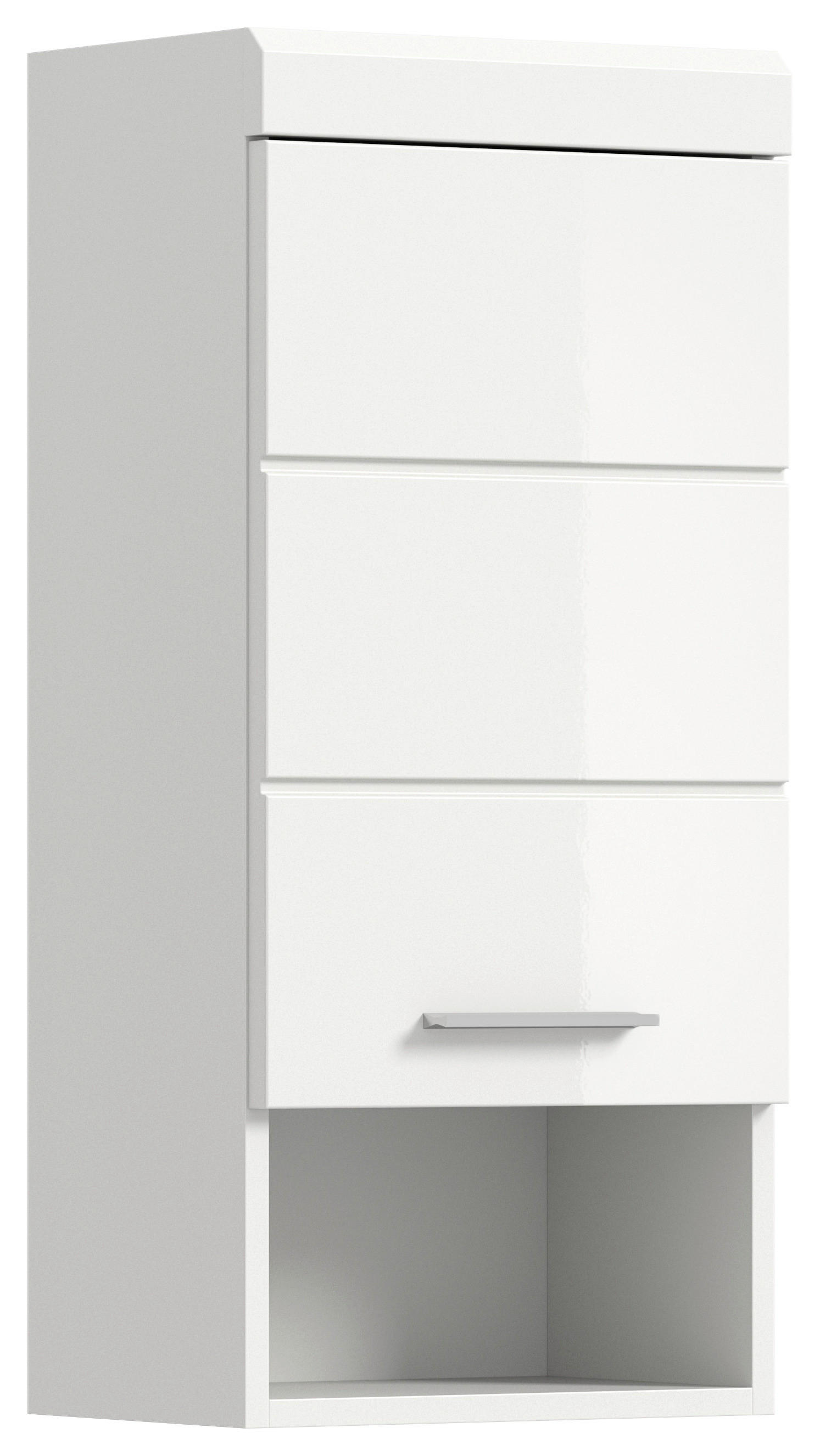 Badhängeschrank Scout weiß weiß Hochglanz B/H/T: ca. 37x79x24 cm Scout - weiß (37,00/79,00/24,00cm) - xonox.home