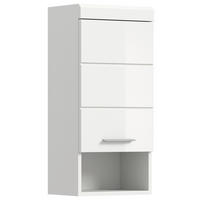 Badhängeschrank Scout weiß weiß Hochglanz B/H/T: ca. 37x79x24 cm Scout - weiß (37,00/79,00/24,00cm) - xonox.home