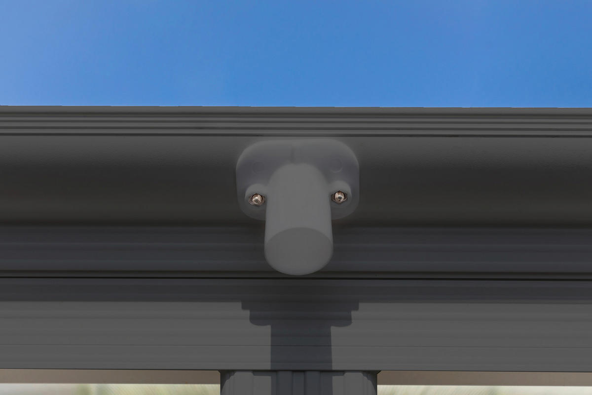 Westmann Carport 17m² B/H/T: ca. 300x220x576 cm 17m² - anthrazit (300,00/220,00/576,00cm) - Westmann