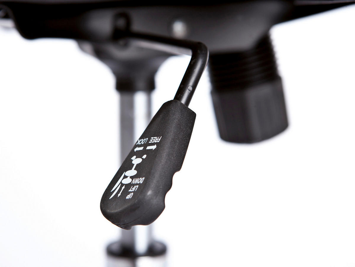 Drehstuhl Torino schwarz Kunstleder Torino - schwarz (61,00/111,00/59,00cm) - Inter Link