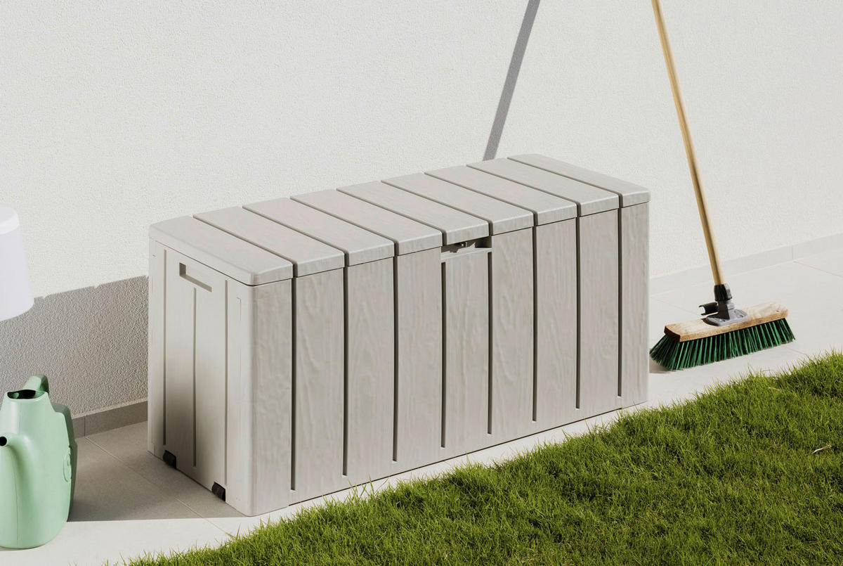 Toomax Aufbewahrungsbox Bravo grau Kunststoff B/H/L: ca. 56x45x117,5 cm Bravo - grau (117,50/56,00/45,00cm) - Toomax