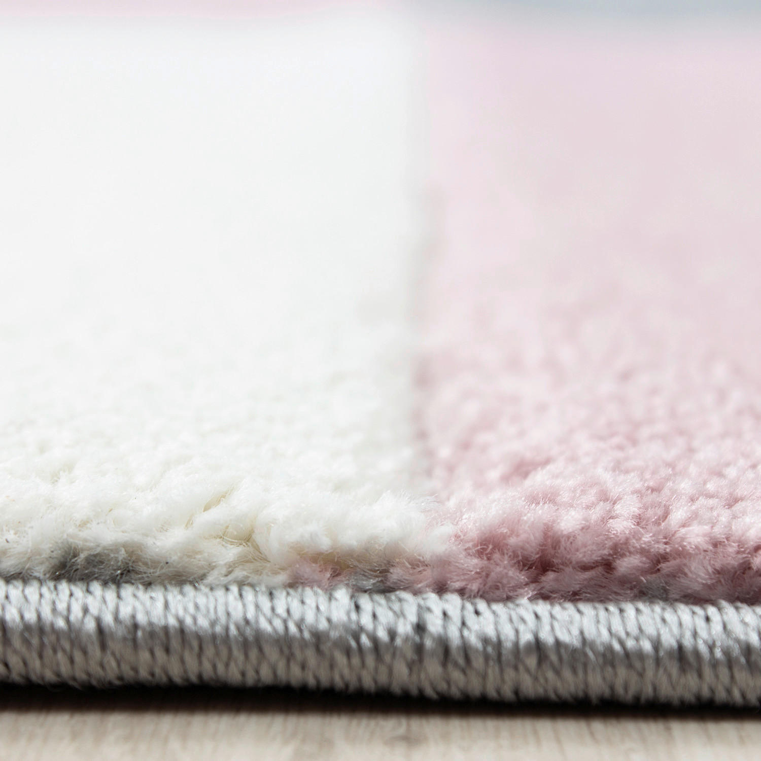 Ayyildiz Teppich HAWAII pink B/L: ca. 120x170 cm HAWAII - pink (120,00/170,00cm) - Ayyildiz