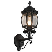 Außen-Wandleuchte Elvo 206967132 schwarz B/H/T: ca. 18x49,5x24,5 cm Elvo - schwarz (18,00/49,50/24,50cm) - Trio