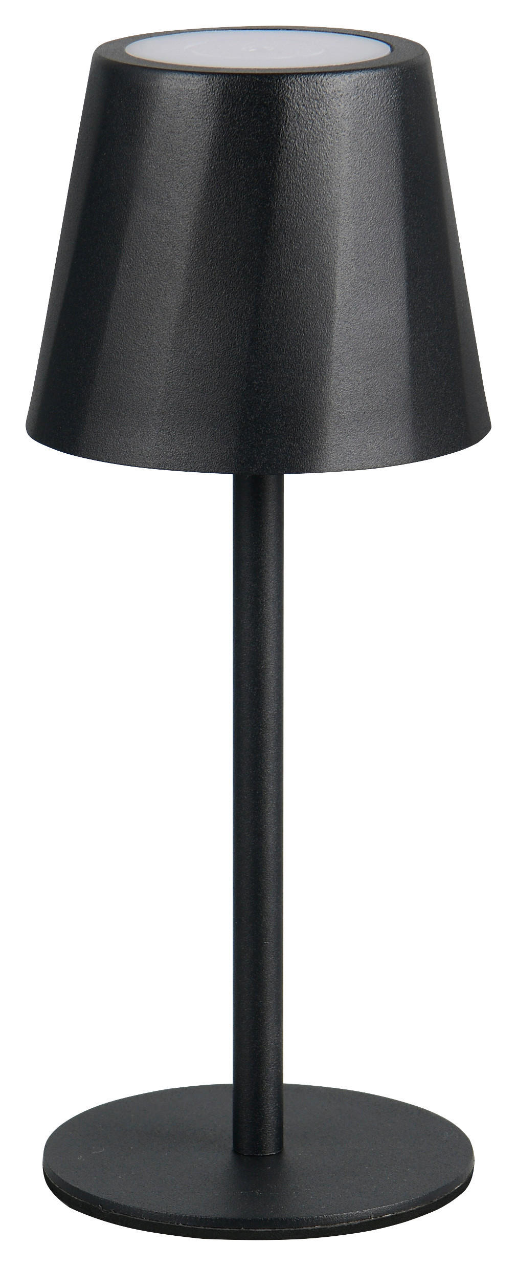 Reality LED Tischleuchte DIAZ mattschwarz Metall H: ca. 21 cm 1 Brennstellen Diaz - mattschwarz (21,00cm) - Reality